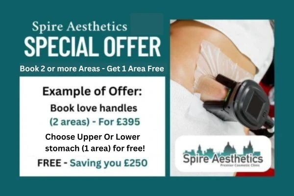 Fat Freezing Promotion Springs Mire from Spire Aesthetics - Book Today!
