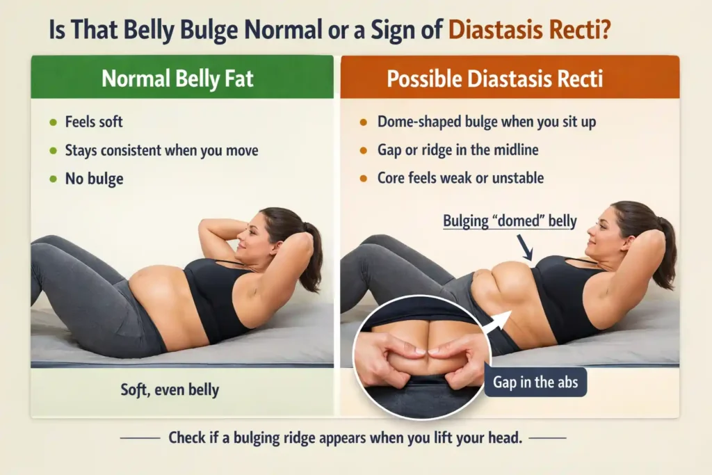 Is That Belly Bulge Normal or a Sign of Diastasis Recti Springs Mire