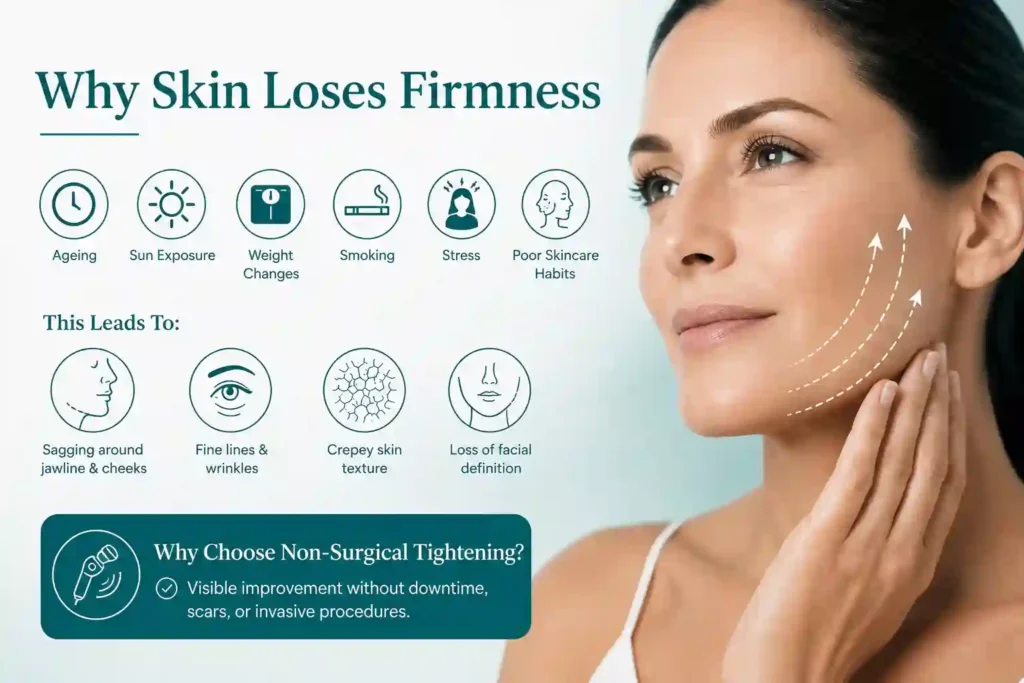 What Makes Skin Lose Firmness and Why Do People Seek Non-Surgical Tightening Springs Mire?